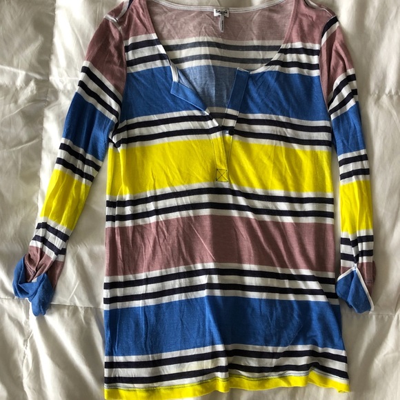 Splendid 3/4 Length Shirt - Picture 1 of 2